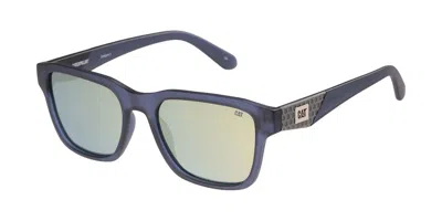 Cat Cts 8037 Polarized 106p Men's Sunglasses Blue Size 55