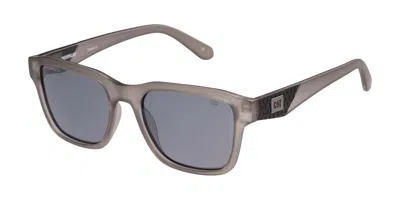 Cat Cts 8037 Polarized 108p Men's Sunglasses Grey Size 55