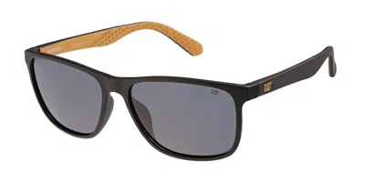 Cat Cts 8041 Polarized 104p Men's Sunglasses Black Size 59