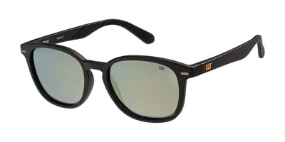 Cat Cts 8042 Polarized 104p Men's Sunglasses Black Size 53