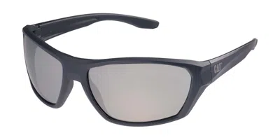 Cat Ctsf Forge 106 Men's Sunglasses Blue Size 65