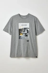 Cat Everyday Workwear Graphic Tee In Grey, Men's At Urban Outfitters In Gray