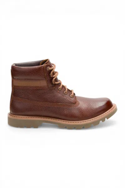 Cat Footwear Cat (caterpillar) Colorado 2.0 Ginger Brown Leather Hiking Ankle Boots In Multi