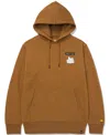 Cat Men's Graphic Pullover Hoodie In Bronze