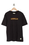 Cat Wwr Classic Logo Cotton Graphic T-shirt
