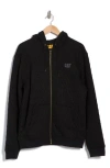 Cat Wwr Fontan Zip Hoodie In Black