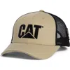 Cat Wwr Logo Embroidered Trucker Hat