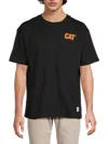 CAT WWR CAT WWR MEN'S BOXY LOGO T-SHIRT