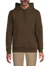 Cat Wwr Men's Faneson Logo Hoodie In Espresso