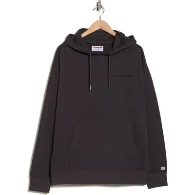 Cat Wwr Relaxed Fit French Terry Hoodie In Black
