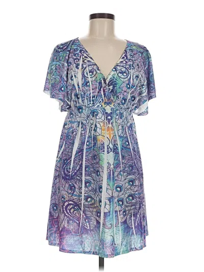 Pre-owned Catalina Casual Dress In Blue