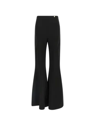 Catalina D'anglade Venezia Flared Trousers In Black