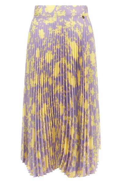 Catalina Pleated Skirt Skirts Purple