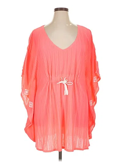 Pre-owned Catalina Poncho In Pink
