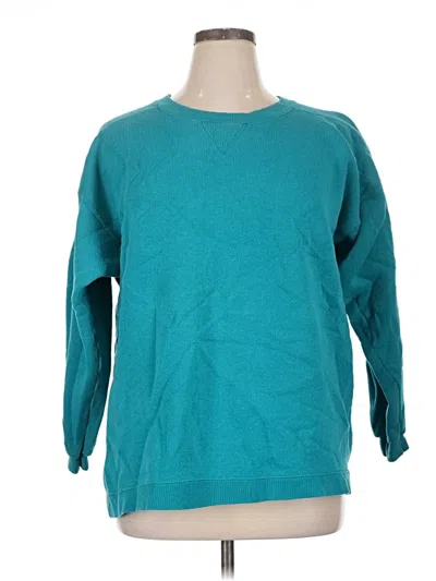 Pre-owned Catalina Pullover Sweater In Teal