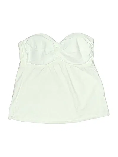 Pre-owned Catalina Swimsuit Top Ivory Swimwear