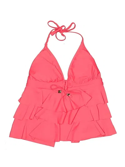 Pre-owned Catalina Swimsuit Top Pink Swimwear