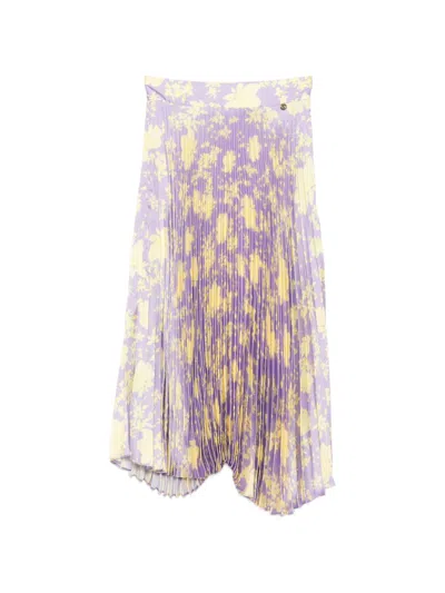 Catalina Printed Midi Skirt In Multi