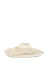 Catarzi Leather-band Panama Hat In Neutral