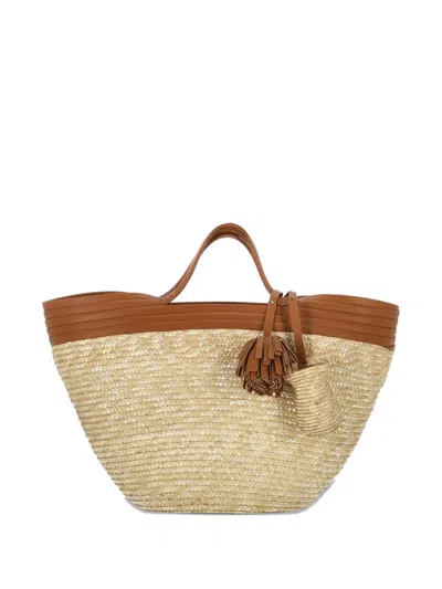 Catarzi Raffia Tote Bag