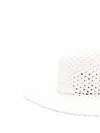 Catarzi Wide-brim Woven-raffia Hat In White