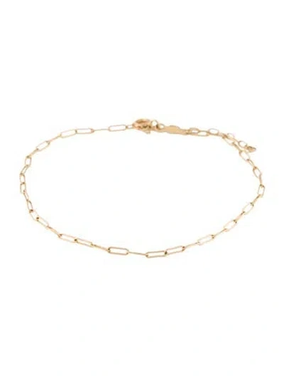 Pre-owned Catbird 14k 1976 Anklet In Multi
