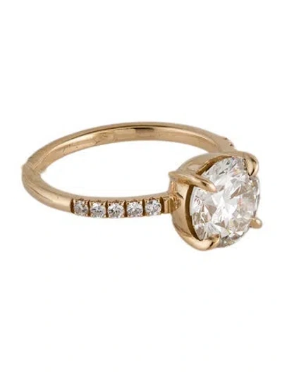 Pre-owned Catbird 14k 2.00ct Lab-grown Diamond Grand Swan Supreme Ring In Multi