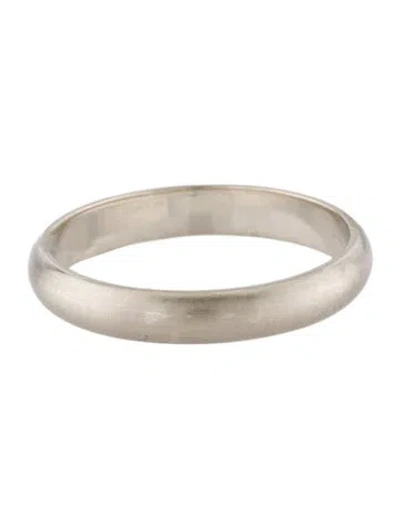 Pre-owned Catbird 14k Classic Half Round Wedding Band In Multi