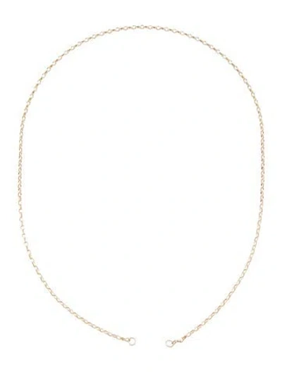 Pre-owned Catbird 14k Festoon Chain, 19" In Multi