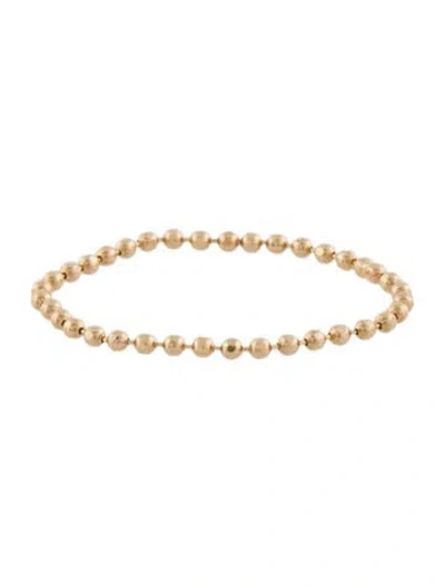 Pre-owned Catbird 14k Little Disco Chain Ring In Multi