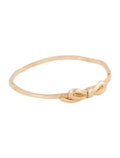 Pre-owned Catbird 14k Toy Bow Stacking Ring In Multi