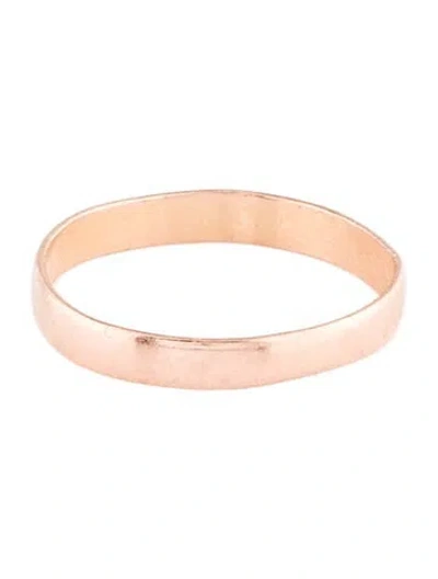 Pre-owned Catbird 14k Wedding Band In Multi