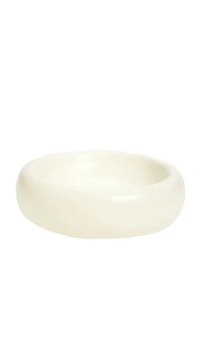 Catenary Home Halo Pet Bowl In White