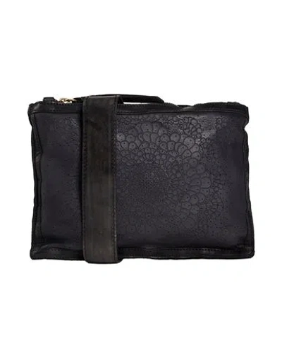 Caterina Lucchi Gold Woman Cross-body Bag Black Size - Calfskin, Cowhide