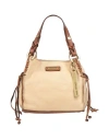Caterina Lucchi Gold Woman Handbag Beige Size - Cowhide, Calfskin