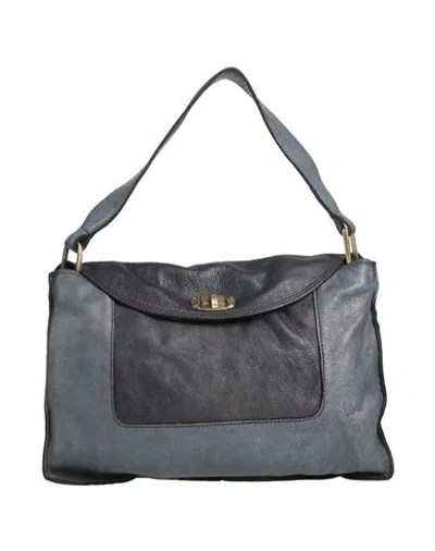 Caterina Lucchi Gold Woman Handbag Black Size - Soft Leather