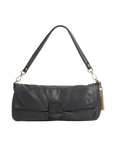 Caterina Lucchi Gold Woman Handbag Black Size - Calfskin