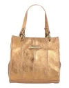 Caterina Lucchi Gold Woman Handbag Bronze Size - Calfskin