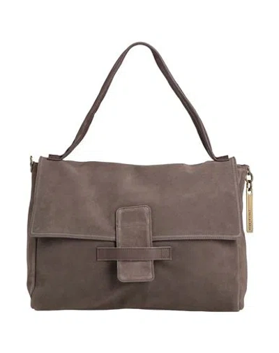 Caterina Lucchi Gold Woman Handbag Brown Size - Calfskin