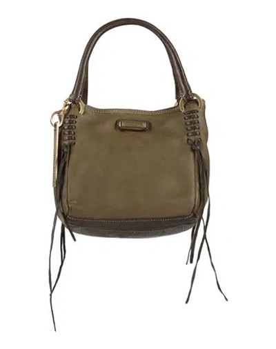 Caterina Lucchi Gold Woman Handbag Military Green Size - Calfskin