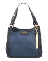 Caterina Lucchi Gold Woman Handbag Navy Size - Cowhide, Calfskin