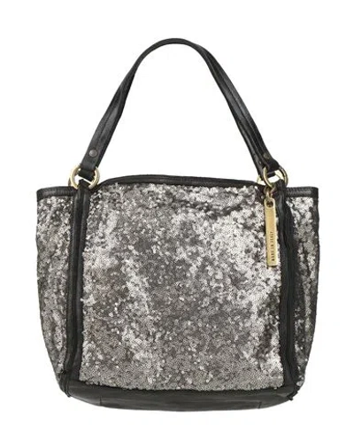 Caterina Lucchi Gold Woman Handbag Silver Size - Cow Leather