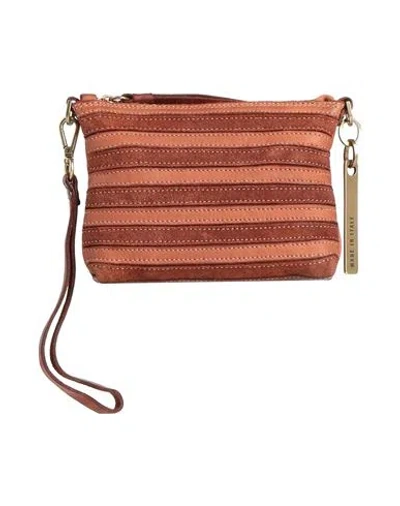 Caterina Lucchi Gold Woman Handbag Tan Size - Calfskin In Brown