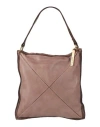 Caterina Lucchi Gold Woman Handbag Taupe Size - Leather