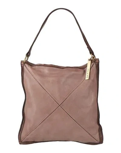 Caterina Lucchi Gold Woman Handbag Taupe Size - Leather