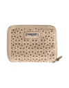Caterina Lucchi Gold Woman Wallet Beige Size - Calfskin In Brown