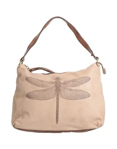 Caterina Lucchi Woman Handbag Beige Size - Calfskin In Brown