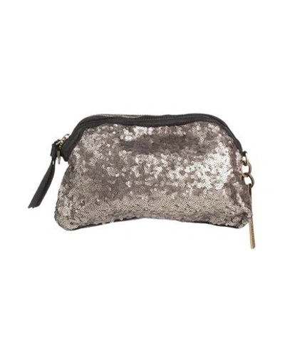 Caterina Lucchi Woman Handbag Bronze Size - Cotton, Polyester, Calfskin In Yellow