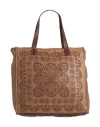 Caterina Lucchi Woman Handbag Brown Size - Leather