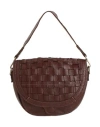 Caterina Lucchi Woman Handbag Brown Size - Leather